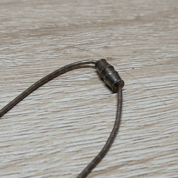 Vintage Beaded Costume Jewelry Black & White #5 - Picture 7 of 11